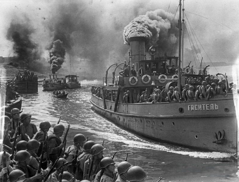 Речной флот во время боевых действий под Сталинградом