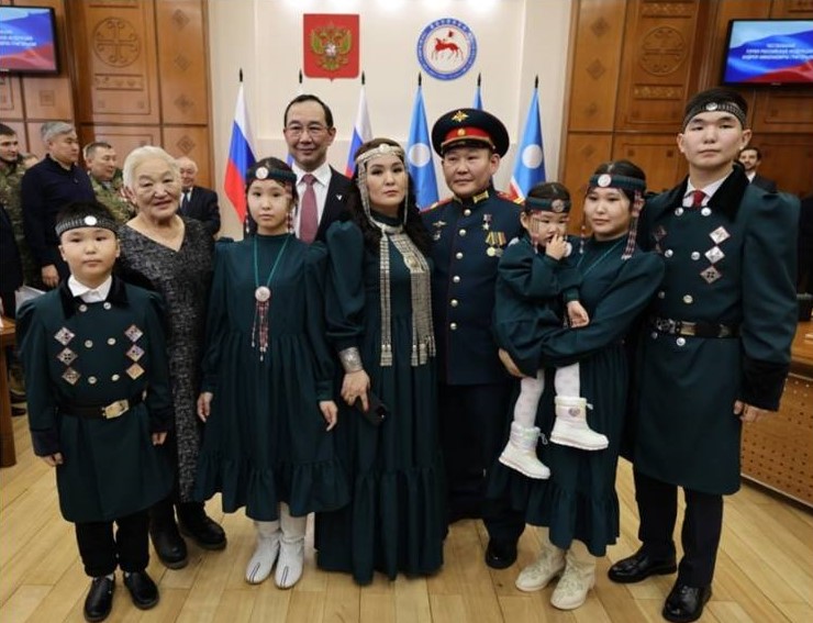 Семья Героя России – Андрея Николаевича Григорьева.